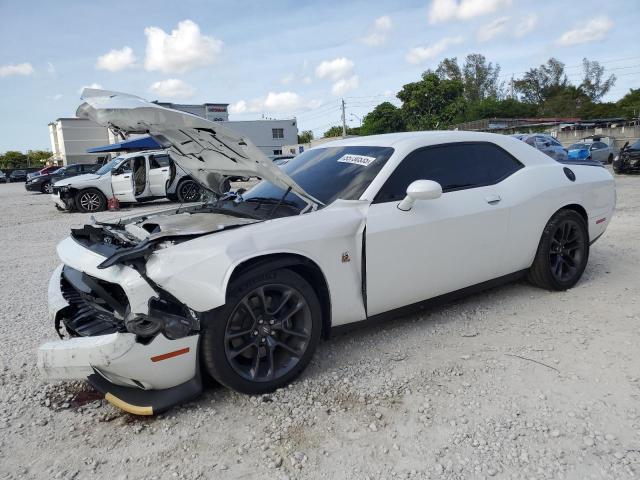2C3CDZFJ7MH641416 - 2021 DODGE CHALLENGER R/T SCAT PACK WHITE photo 1