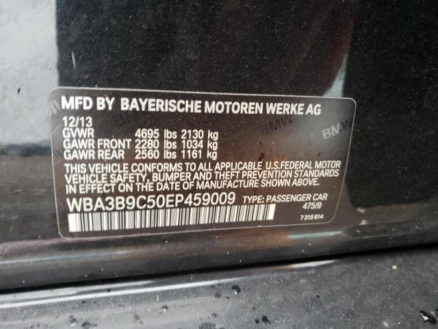WBA3B9C50EP459009 - 2014 BMW 335 XI PINK photo 12