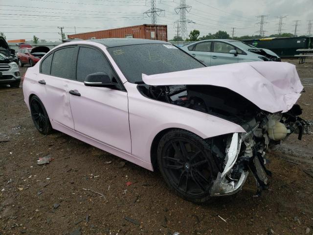 WBA3B9C50EP459009 - 2014 BMW 335 XI PINK photo 4