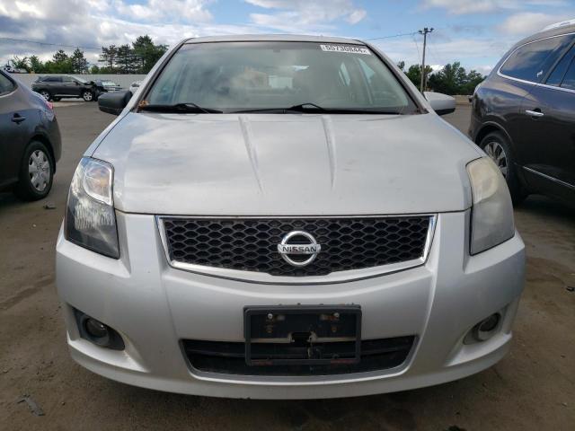 3N1AB6AP3CL614953 - 2012 NISSAN SENTRA 2.0 SILVER photo 5