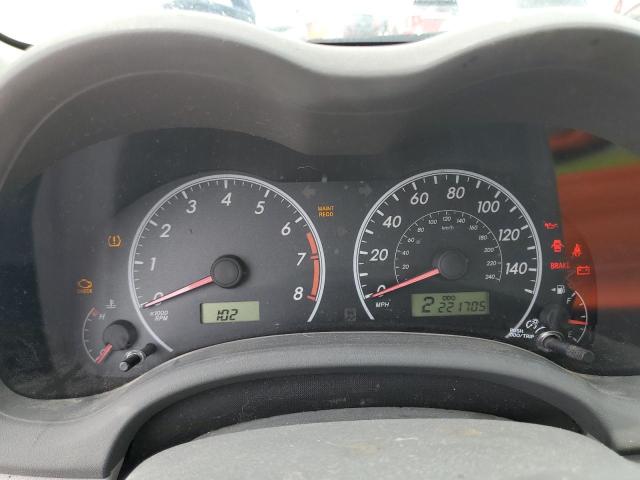 1NXBU40E39Z140691 - 2009 TOYOTA COROLLA LE BASE SILVER photo 9