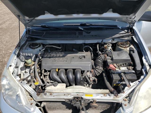 2T1KR32E88C713030 - 2008 TOYOTA COROLLA MA XR SILVER photo 12