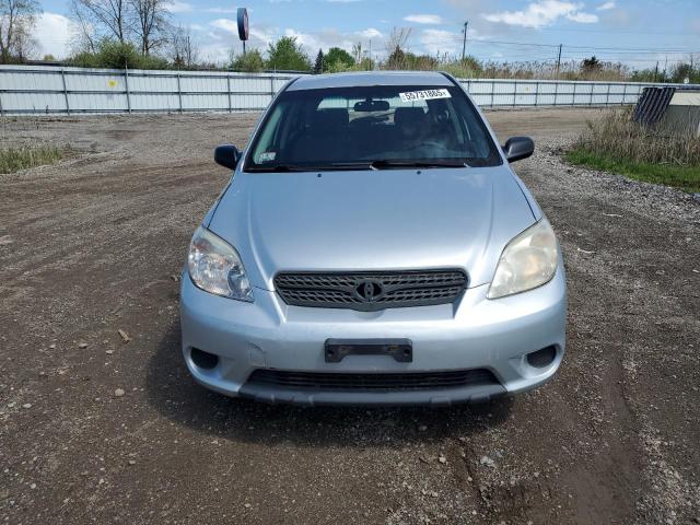 2T1KR32E88C713030 - 2008 TOYOTA COROLLA MA XR SILVER photo 5
