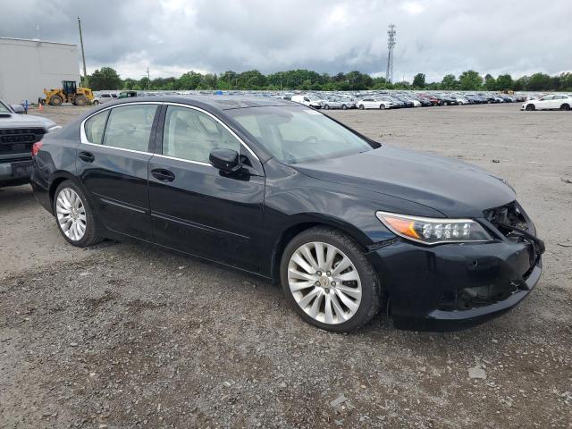 JH4KC1F98EC001204 - 2014 ACURA RLX ADVANCE BLACK photo 4