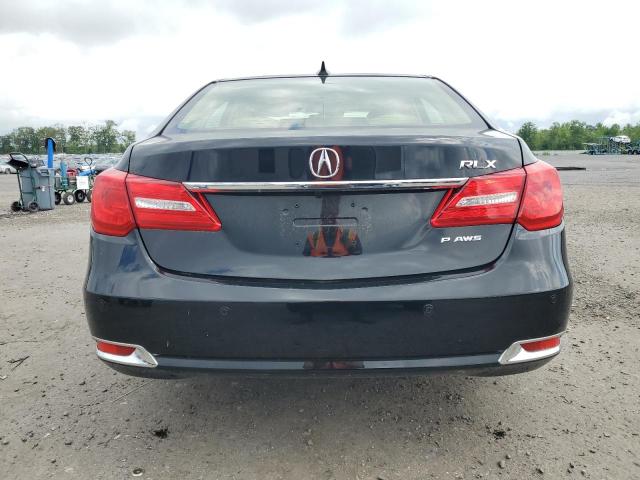 JH4KC1F98EC001204 - 2014 ACURA RLX ADVANCE BLACK photo 6