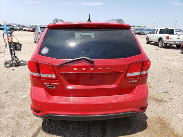 3C4PDDDGXCT362068 - 2012 DODGE JOURNEY CREW RED photo 6