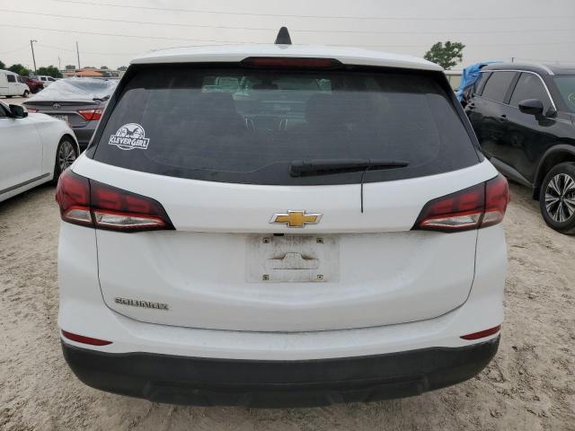 2GNAXHEV8N6132707 - 2022 CHEVROLET EQUINOX LS WHITE photo 6