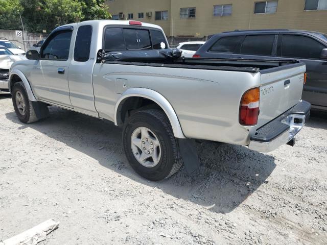 4TASN92N3YZ590012 - 2000 TOYOTA TACOMA XTRACAB PRERUNNER 银色 照片 2