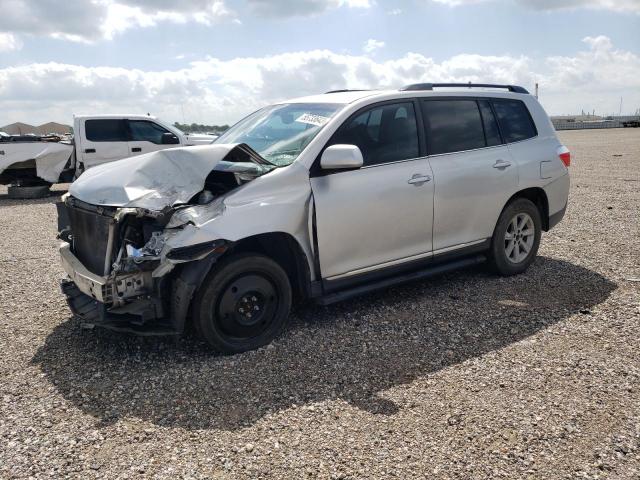 5TDZK3EH8BS034334 - 2011 TOYOTA HIGHLANDER BASE SILVER photo 1