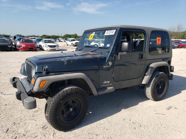 1J4F449S06P729880 - 2006 JEEP WRANGLER / SPORT TEAL photo 1