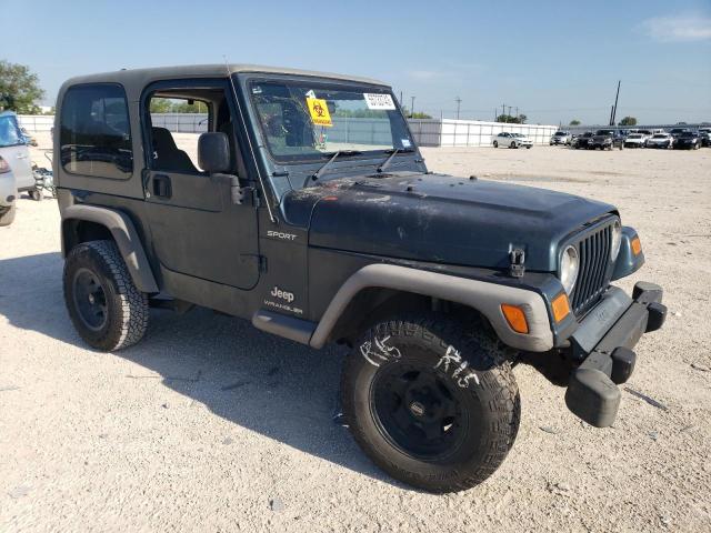 1J4F449S06P729880 - 2006 JEEP WRANGLER / SPORT TEAL photo 4