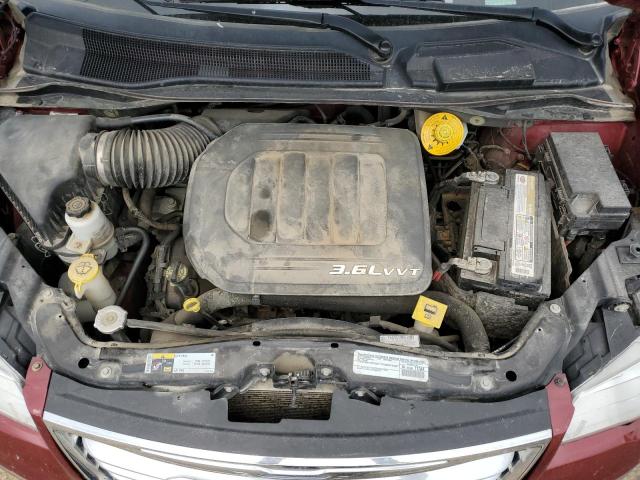 2C4RC1BG6FR564748 - 2015 CHRYSLER TOWN & COU TOURING Tünd qırmızı foto 12