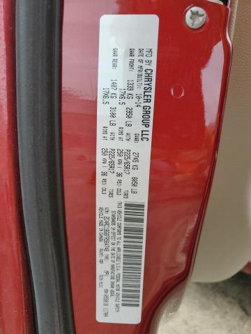 2C4RC1BG6FR564748 - 2015 CHRYSLER TOWN & COU TOURING Tünd qırmızı foto 14