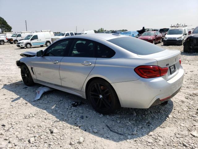 WBA4J1C57JBM11247 - 2018 BMW 430I GRAN COUPE SILVER photo 2