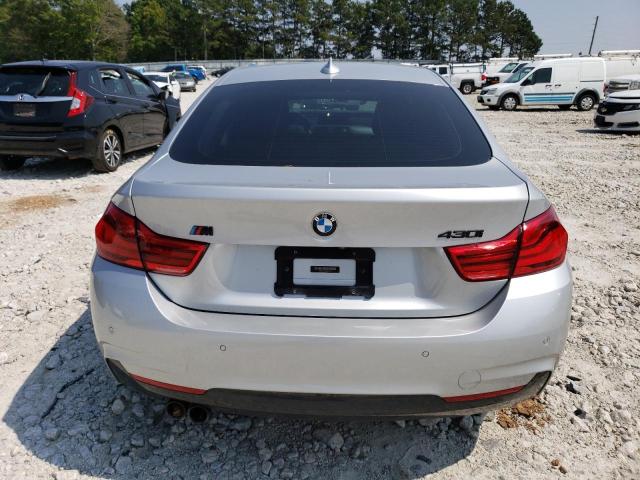 WBA4J1C57JBM11247 - 2018 BMW 430I GRAN COUPE SILVER photo 6