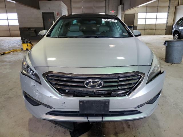 5NPE34AF2FH051700 - 2015 HYUNDAI SONATA SPORT SILVER photo 5