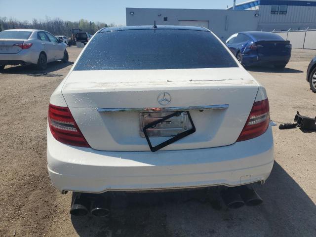 WDDGF8BB8CA733461 - 2012 MERCEDES-BENZ C 300 4MATIC WHITE photo 6
