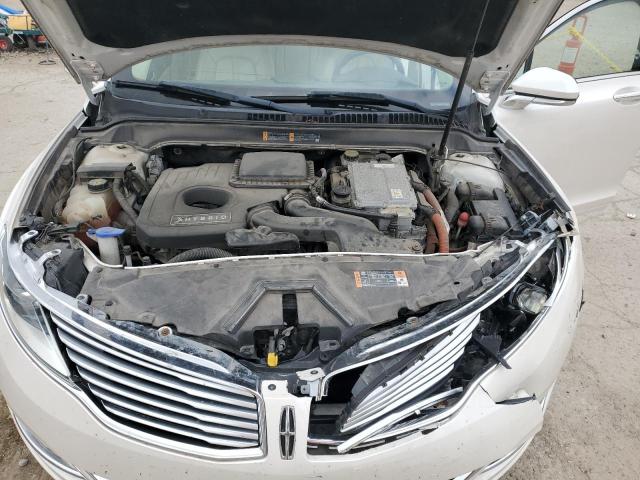 3LN6L2LU1FR623790 - 2015 LINCOLN MKZ HYBRID WHITE photo 11