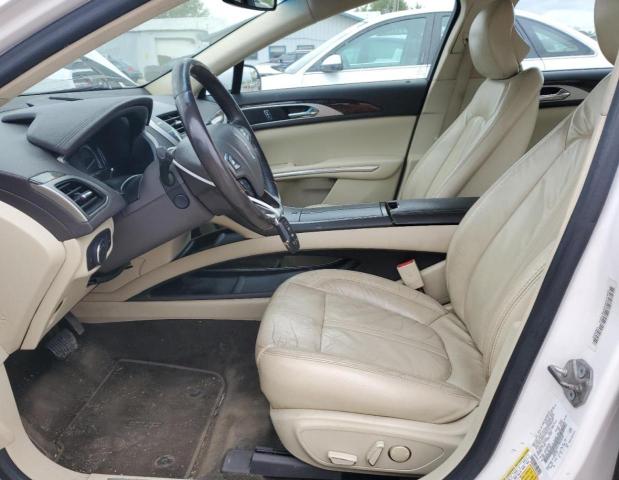 3LN6L2LU1FR623790 - 2015 LINCOLN MKZ HYBRID WHITE photo 7