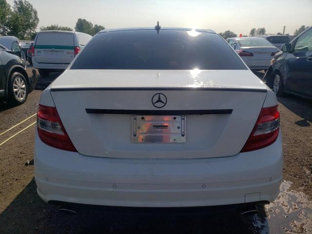 WDDGF8HB2AF492570 - 2010 MERCEDES-BENZ C 350 4MATIC WHITE photo 6