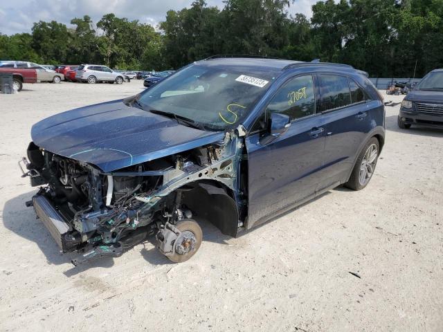 1GYFZER49LF061037 - 2020 CADILLAC XT4 SPORT BLUE photo 1