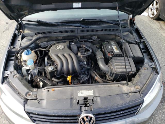 3VW2K7AJ1CM351727 - 2012 VOLKSWAGEN JETTA BASE Boz foto 11