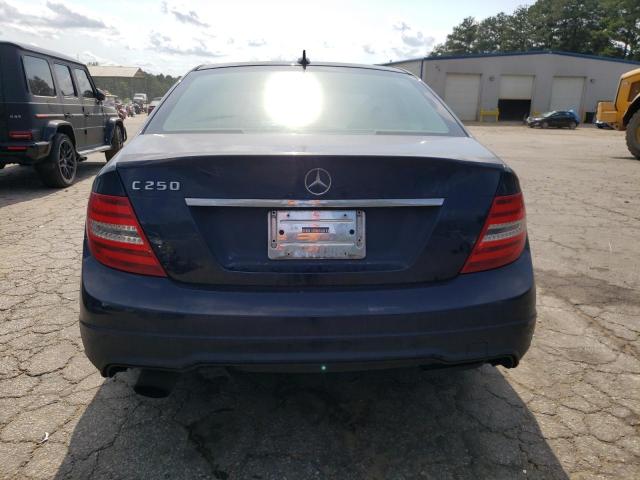 WDDGF4HB7EA959879 - 2014 MERCEDES-BENZ C 250 BLUE photo 6