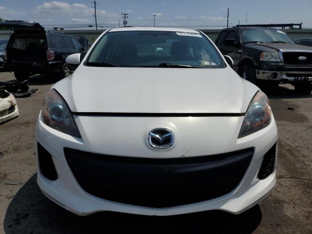 JM1BL1UP0D1823184 - 2013 MAZDA 3 I WHITE photo 5