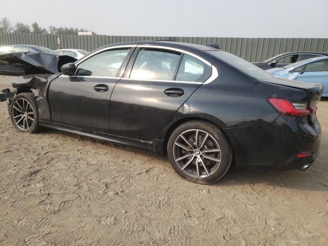 3MW5R7J04L8B05859 - 2020 BMW 330XI BLACK photo 2