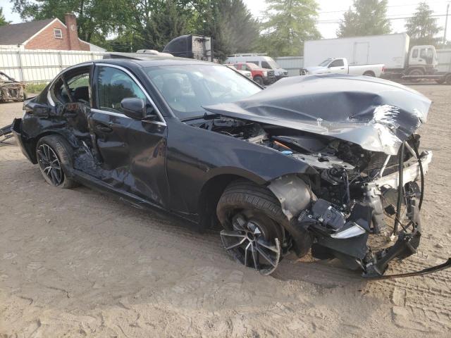 3MW5R7J04L8B05859 - 2020 BMW 330XI Черный фото 4