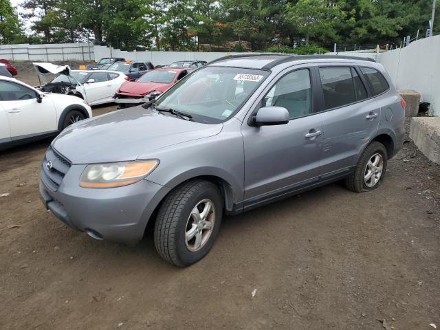 5NMSG73D88H167407 - 2008 HYUNDAI SANTA FE GLS SILVER photo 1