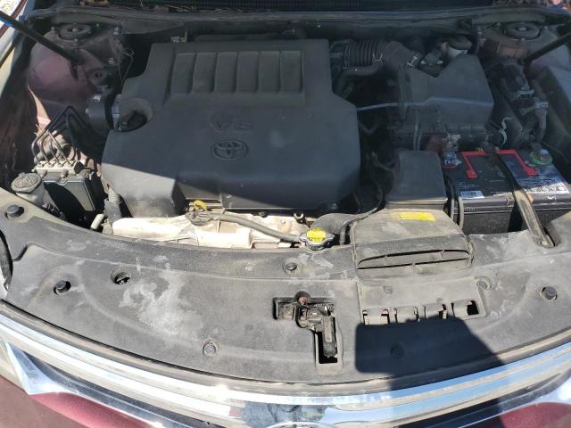 4T1BK1EB6DU070227 - 2013 TOYOTA AVALON BASE BURGUNDY photo 11