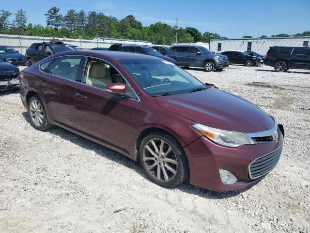 4T1BK1EB6DU070227 - 2013 TOYOTA AVALON BASE BURGUNDY photo 4
