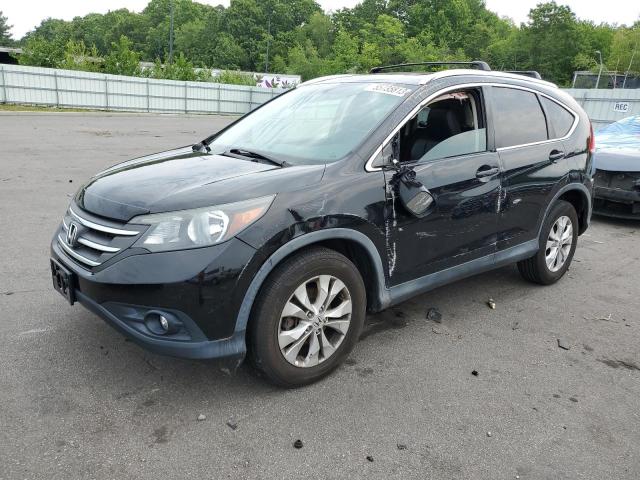 2HKRM4H77DH627811 - 2013 HONDA CR-V EXL BLACK photo 1