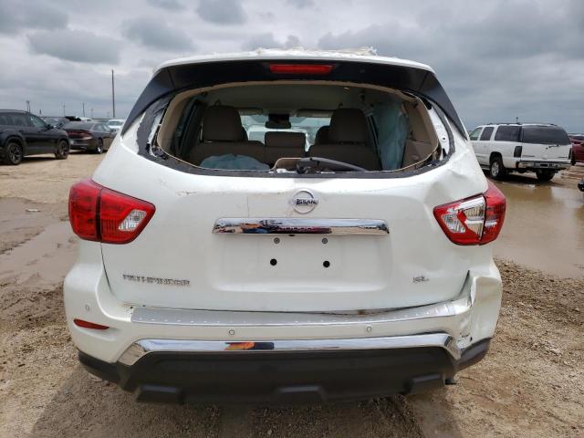 5N1DR2CN0LC632666 - 2020 NISSAN PATHFINDER SL WHITE photo 6