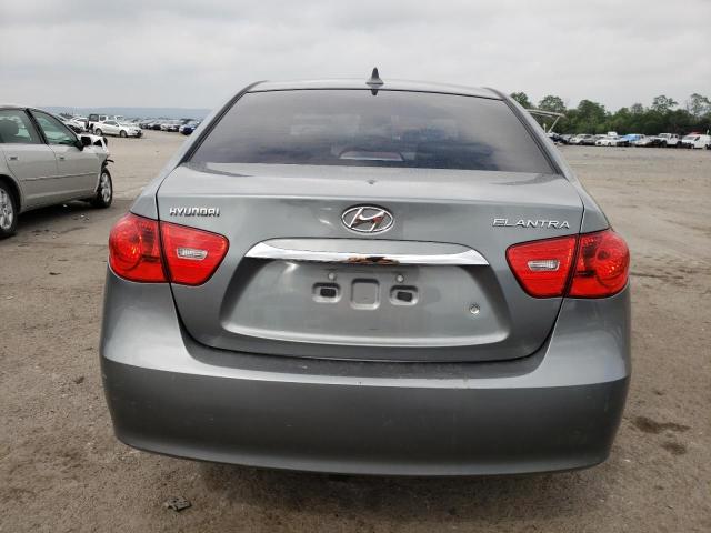 KMHDU4AD4AU875618 - 2010 HYUNDAI ELANTRA BLUE GRAY photo 6