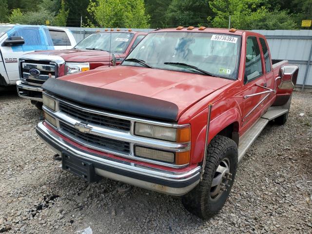 1GCHK39J2TE207751 - 1996 CHEVROLET GMT-400 K3500 RED photo 1