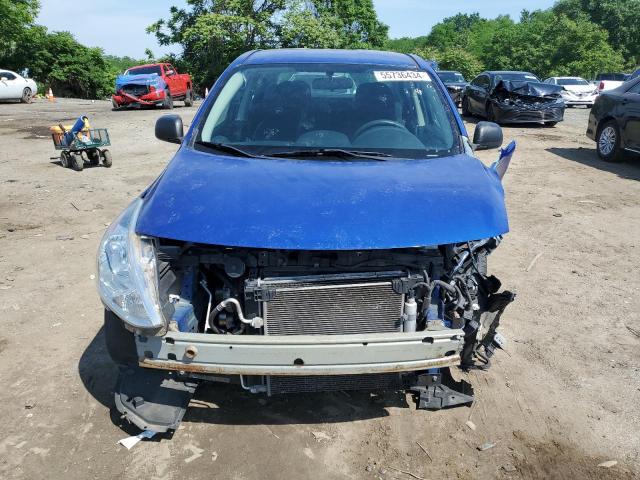 3N1CN7AP8FL942699 - 2015 NISSAN VERSA S BLUE photo 5