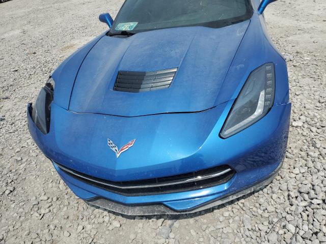 1G1YB2D70E5115099 - 2014 CHEVROLET CORVETTE STINGRAY 1LT BLUE photo 11