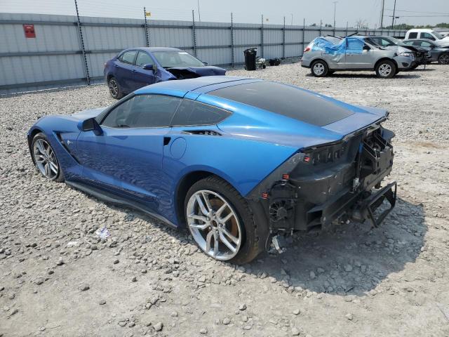 1G1YB2D70E5115099 - 2014 CHEVROLET CORVETTE STINGRAY 1LT BLUE photo 2