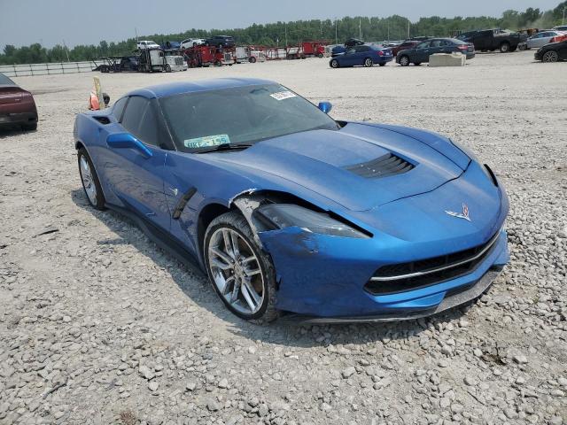 1G1YB2D70E5115099 - 2014 CHEVROLET CORVETTE STINGRAY 1LT BLUE photo 4