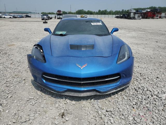 1G1YB2D70E5115099 - 2014 CHEVROLET CORVETTE STINGRAY 1LT BLUE photo 5