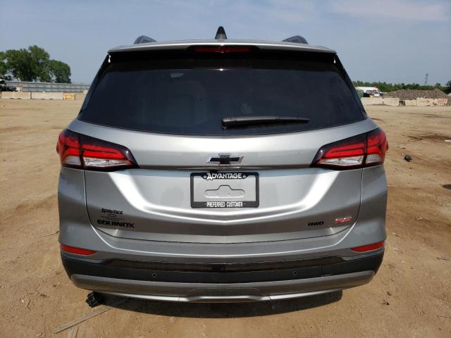 3GNAXWEG8PS138128 - 2023 CHEVROLET EQUINOX RS SILVER photo 6