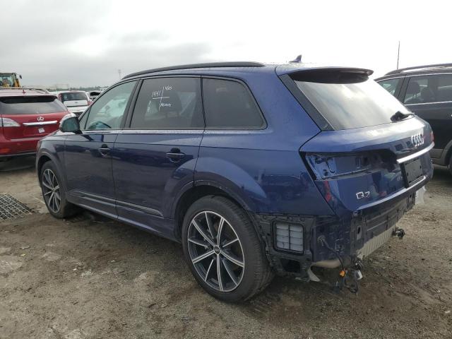 WA1LXBF72MD013057 - 2021 AUDI Q7 PREMIUM PLUS BLUE photo 2