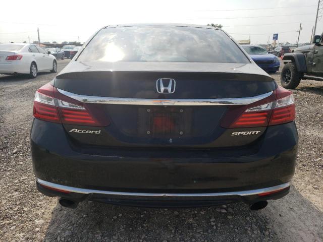 1HGCR2F64GA172760 - 2016 HONDA ACCORD SPORT BLACK photo 6