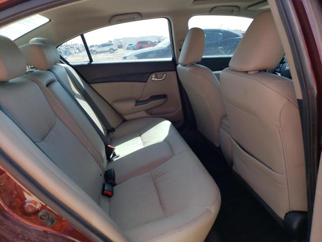 19XFB2F95FE078912 - 2015 HONDA CIVIC EXL 勃艮第红 照片 10