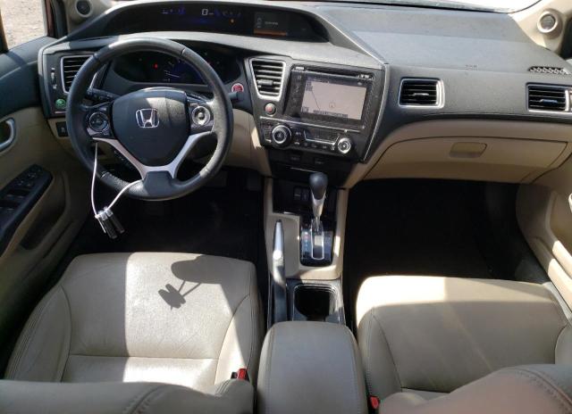 19XFB2F95FE078912 - 2015 HONDA CIVIC EXL 勃艮第红 照片 8