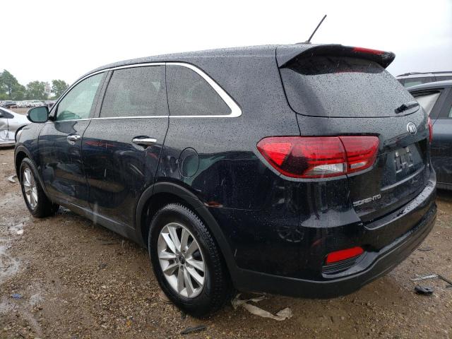 5XYPG4A32KG560447 - 2019 KIA SORENTO L BLACK photo 2