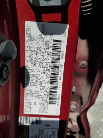 3TMJU62N57M040165 - 2007 TOYOTA TACOMA DOUBLE CAB PRERUNNER RED photo 13