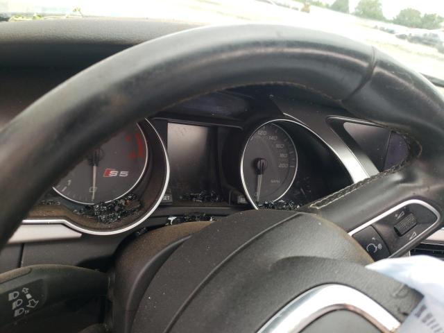 WAU3VAFR2CA001723 - 2012 AUDI S5 PRESTIGE BLACK photo 9